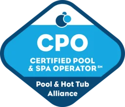 Certified Pool and Spa Operator badge