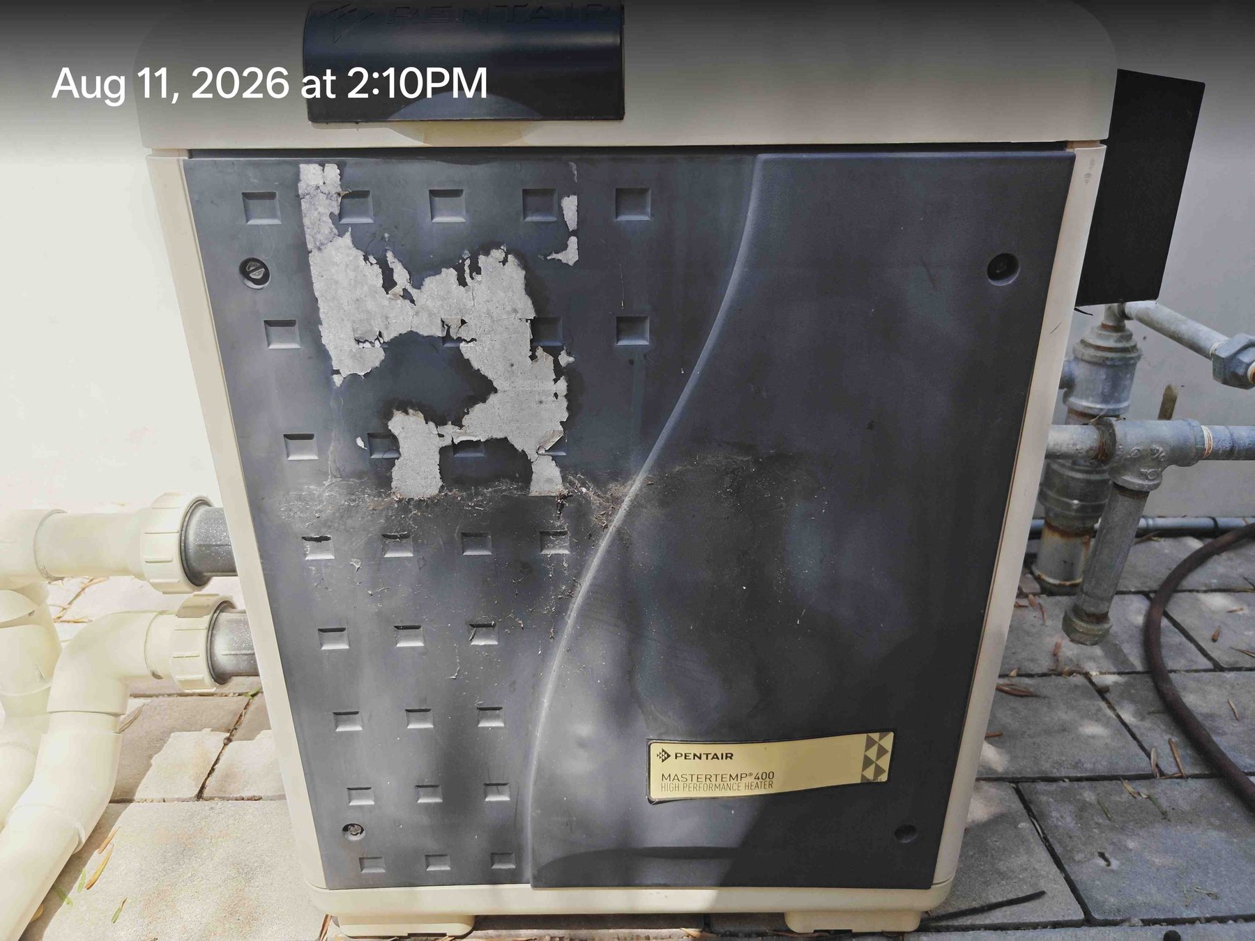 Pentair MasterTemp 400 pool and spa heater