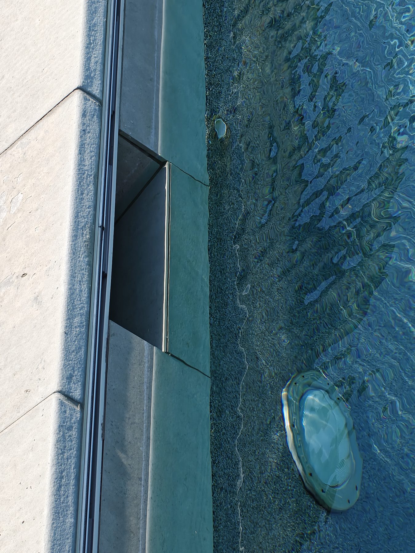Pool and attached spa, treated as one body of water