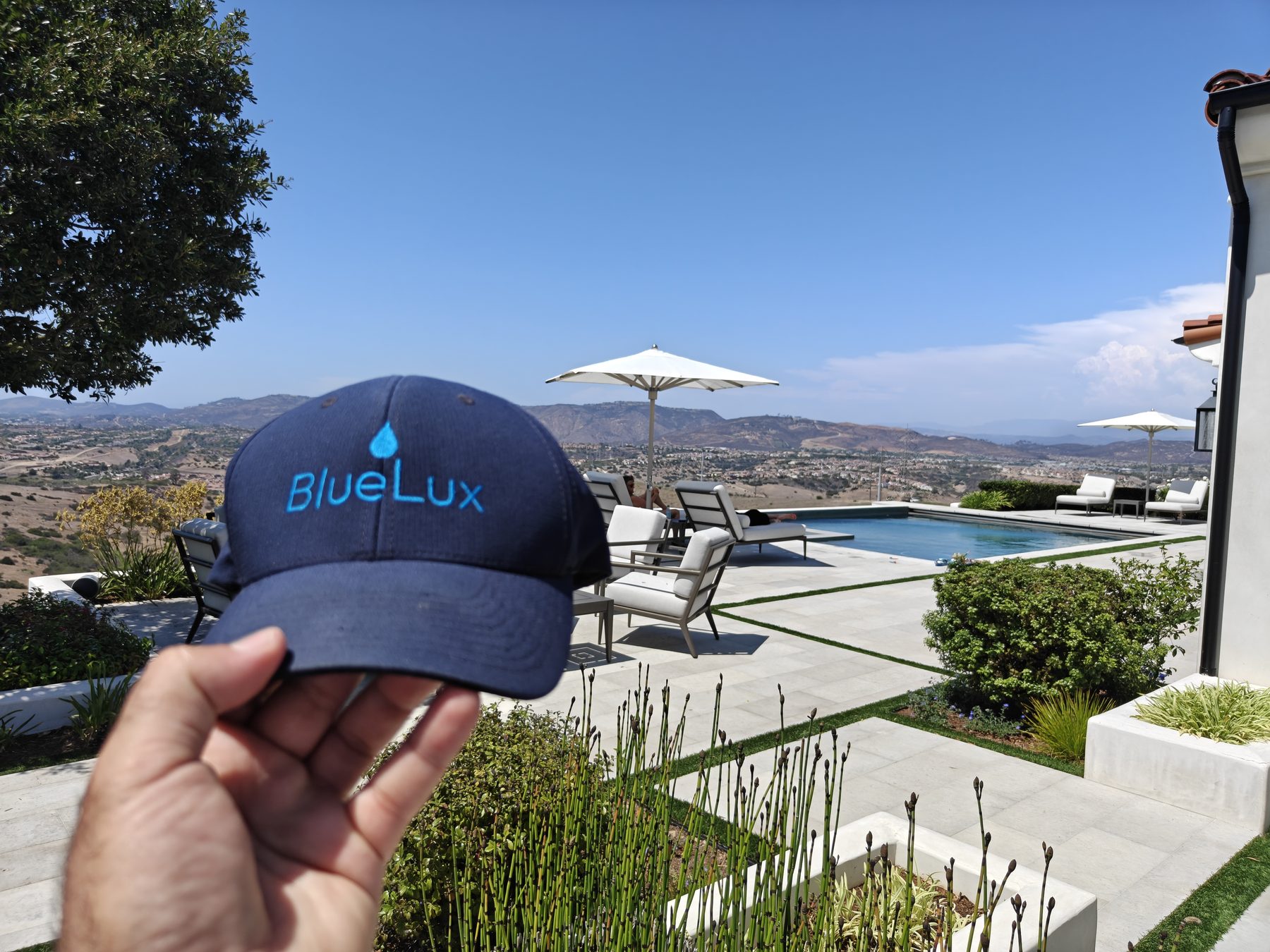 BlueLux inspection visit at the property
